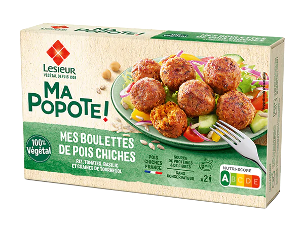 Boulettes de pois chiches express - la cerise sur le maillot